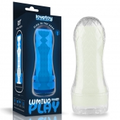 Светящийся в темноте мастурбатор Lumino Play Masturbator Pocketed - Lovetoy - в Ставрополе купить с доставкой