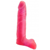Розовая насадка-фаллос для трусиков Harness - 16,5 см. - LOVETOY (А-Полимер) - купить с доставкой в Ставрополе