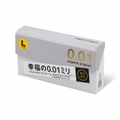 Презервативы Sagami Original 0.02 L-size увеличенного размера - 5 шт. - Sagami - купить с доставкой в Ставрополе