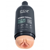Телесный мастурбатор-вагина Shower Therapy Milk Me Honey - Pipedream - в Ставрополе купить с доставкой