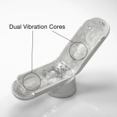 Белый мастурбатор Tenga Flip Zero Gravity с вибрацией - Tenga - в Ставрополе купить с доставкой