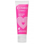 Возбуждающий гель на водно-силиконовой основе Cosmo Vibro с ароматом земляники - 50 гр. - Биоритм - купить с доставкой в Ставрополе