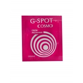 Стимулирующий интимный крем для женщин Cosmo G-spot - 2 гр. - Биоритм - купить с доставкой в Ставрополе