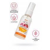Съедобная гель-смазка Yovee «Двойной соблазн» с Д-пантенолом и вкусом клубники и дыни - 50 мл. - ToyFa - купить с доставкой в Ставрополе
