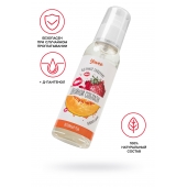 Съедобная гель-смазка Yovee «Двойной соблазн» с Д-пантенолом и вкусом клубники и дыни - 100 мл. - ToyFa - купить с доставкой в Ставрополе