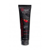 Интимный гель на водной основе Lube Tube Strawberry с клубничным вкусом - 100 мл. - ORGIE - купить с доставкой в Ставрополе