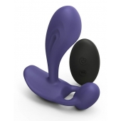Темно-синий вибромассажер Witty P G Vibrator with Remote Control - Love to Love - в Ставрополе купить с доставкой