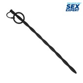 Черный стимулятор уретры Sex Expert - Sex Expert - купить с доставкой в Ставрополе