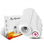 Белый вибромастурбатор Mini Masturbator - Silicone Toys - в Ставрополе купить с доставкой