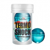 Интимный гель Termo Shock Hot Ball с разогревающе-покалывающим эффектом (2 шарика по 3 гр.) - HotFlowers - купить с доставкой в Ставрополе