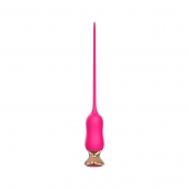 Розовый тонкий стимулятор Nipple Vibrator - 23 см. - I-MOON - купить с доставкой в Ставрополе