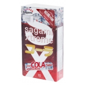 Ароматизированные презервативы Sagami Xtreme COLA - 10 шт. - Sagami - купить с доставкой в Ставрополе