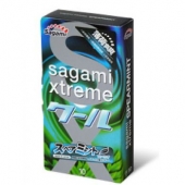 Презервативы Sagami Xtreme Mint с ароматом мяты - 10 шт. - Sagami - купить с доставкой в Ставрополе