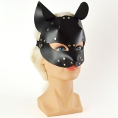 Черная кржаная маска Pussy - Sitabella - купить с доставкой в Ставрополе