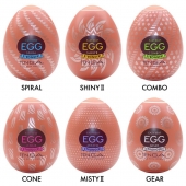 Набор из 6 мастурбаторов-яиц Tenga Egg Variety Pack V - Tenga - в Ставрополе купить с доставкой