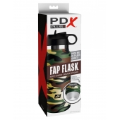 Мастурбатор в камуфляжной колбе Fap Flask - Pipedream - в Ставрополе купить с доставкой