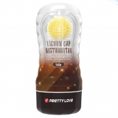 Прозрачный текстурированный мастурбатор Vacuum Cup Masturbator Stellar - Baile - в Ставрополе купить с доставкой