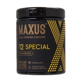 Презервативы с точками и рёбрами MAXUS Special - 12 шт. - Maxus - купить с доставкой в Ставрополе