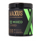 Презервативы MAXUS Mixed - 12 шт. - Maxus - купить с доставкой в Ставрополе