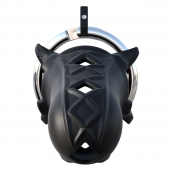 Черный замок верности Extreme Silicone Cock Blocker - Pipedream - купить с доставкой в Ставрополе