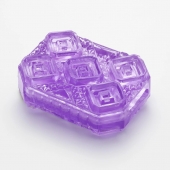 Фиолетовый мастурбатор-стимулятор Tenga Uni Amethyst - Tenga - в Ставрополе купить с доставкой