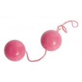 Розовые вагинальные шарики BI-BALLS - Toyfa Basic