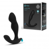 Черный утяжеленный анальный стимулятор Rocker Plug - 12 см. - b-Vibe - в Ставрополе купить с доставкой