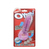 Фиолетовое эрекционное кольцо с вибрацией и пальчиком OYEAH PURPLE - Screaming O - в Ставрополе купить с доставкой
