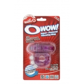 Фиолетовое эрекционное виброкольцо OWOW PURPLE - Screaming O - в Ставрополе купить с доставкой
