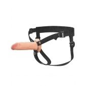 Полый страпон на ремнях 6’’ Hollow Silicone Strap-on - Pipedream - купить с доставкой в Ставрополе
