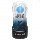 Прозрачный текстурированный мастурбатор Vacuum Cup Masturbator Planet - Baile - в Ставрополе купить с доставкой