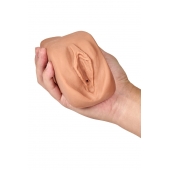 Маструбатор-вагина с вибрацией Soft   Wet Renata Realistic Tan Masturbator - Blush Novelties - в Ставрополе купить с доставкой