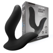Черный вибромассажер простаты 3,5’’ Curve P-spot Massager - 12 см. - Erokay - в Ставрополе купить с доставкой