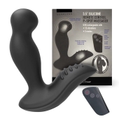 Черный вибромассажер простаты 3,5’’ Remote Control P-spot Massager - 12,5 см. - Erokay - в Ставрополе купить с доставкой