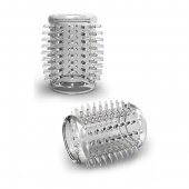 Прозрачная насадка с шипами STAY HARD COCK SLEEVE 01 CLEAR - Blush Novelties - в Ставрополе купить с доставкой