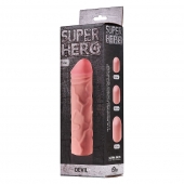 Фаллоудлинитель SUPER HERO Dewil - 17,5 см. - Lola Games - в Ставрополе купить с доставкой