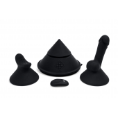 Конусный вибромассажер Cowgirl Cone с 2 насадками - CowGirl - купить с доставкой в Ставрополе