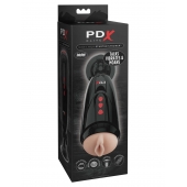 Мастурбатор-вагина с вибрацией Dirty Talk Starter Stroker - Pipedream - в Ставрополе купить с доставкой