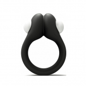 Черное эрекционное кольцо Zippy Vibrating Ring With Bullet - Adrien Lastic - в Ставрополе купить с доставкой