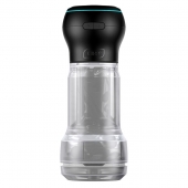Набор PowerBlow   Feel Pocket Stroker Crystal: мастурбатор и интерактивная насадка - Kiiroo - в Ставрополе купить с доставкой