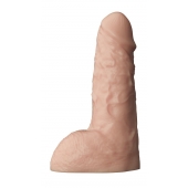 Телесный фаллоудлинитель с мошонкой Cock Next - 19 см. - LOVETOY (А-Полимер) - в Ставрополе купить с доставкой