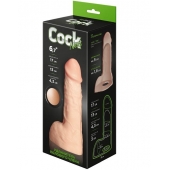 Телесный фаллоудлинитель с мошонкой Cock Next - 17 см. - LOVETOY (А-Полимер) - в Ставрополе купить с доставкой