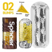 Мастурбатор Tenga Spinner DX 02 Bumps - Tenga - в Ставрополе купить с доставкой