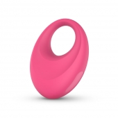 Розовое интерактивное эрекционное виброкольцо Leo - Easy toys - в Ставрополе купить с доставкой