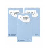 Набор из 3 упаковок ультратонких презервативов Pleasure Lab (по 12 шт.) - Pleasure Lab - купить с доставкой в Ставрополе Набор из 3 упаковок ультратонких презервативов Pleasure Lab (по 12 шт.) - Pleasure Lab - купить с доставкой в Ставрополе