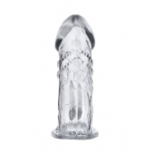 Прозрачная насадка на пенис Uco - 13 см. - A-toys - в Ставрополе купить с доставкой