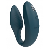 Зеленый вибратор для пар We-Vibe Sync 2 с пультом ДУ - We-vibe купить в Ставрополе с доставкой в Orgasmix.ru Зеленый вибратор для пар We-Vibe Sync 2 с пультом ДУ - We-vibe