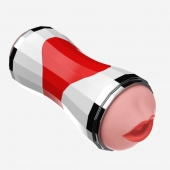 Двусторонний мастурбатор в колбе Power Grip Cup - вагина и ротик - Boys of Toys - в Ставрополе купить с доставкой