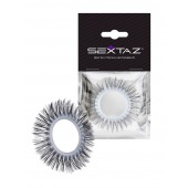 Круглое эрекционное кольцо с длинными «ресничками» - Sextaz - в Ставрополе купить с доставкой