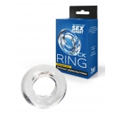Прозрачное эрекционное кольцо-бублик - Sex Expert - в Ставрополе купить с доставкой